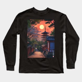 Tardis in Japan Long Sleeve T-Shirt